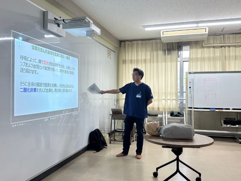 小田医師の講義